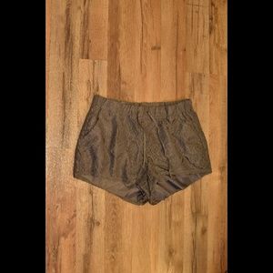 Divided | Grey Lace Shorts